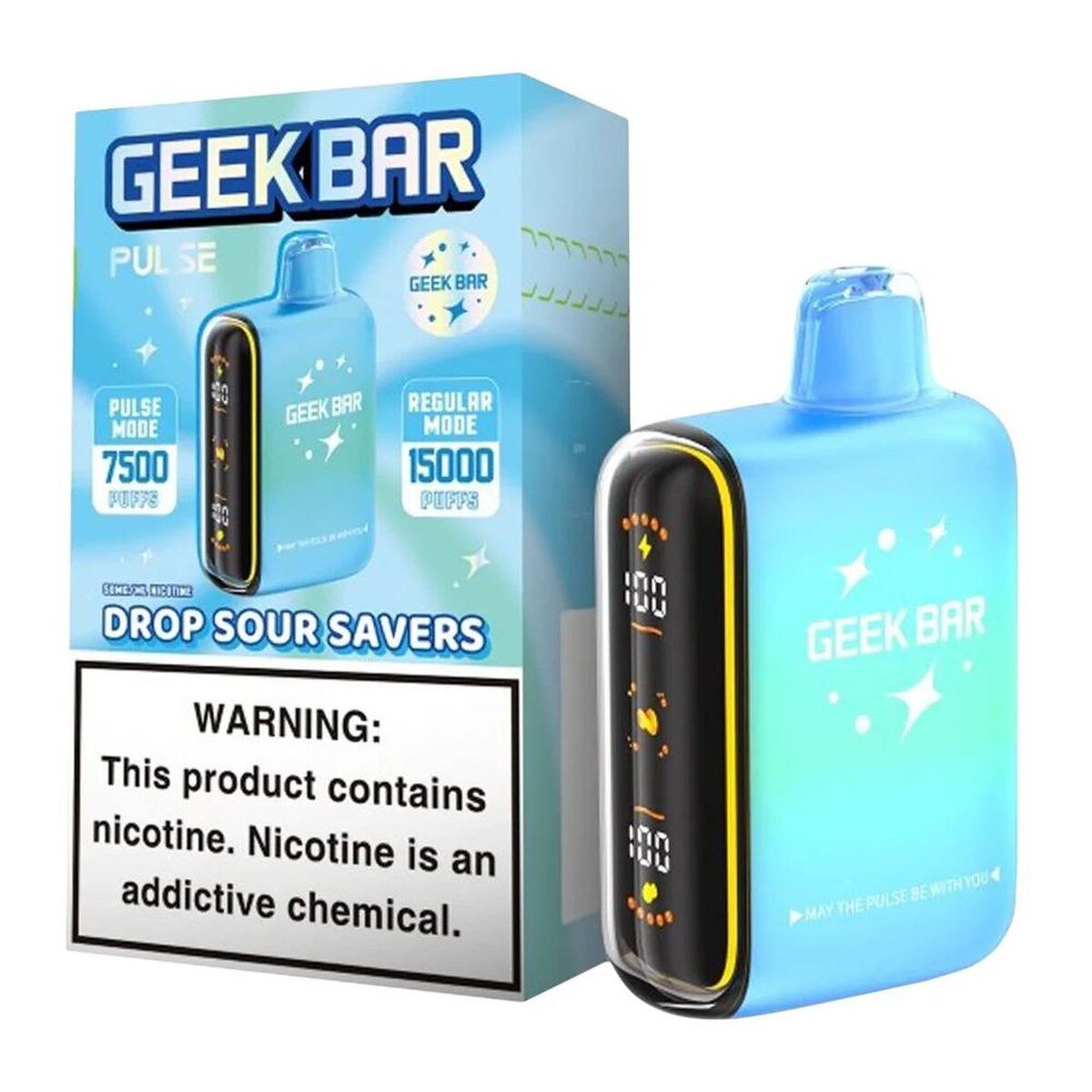 Geek Bar Pulse 15k Drop Sour Savers