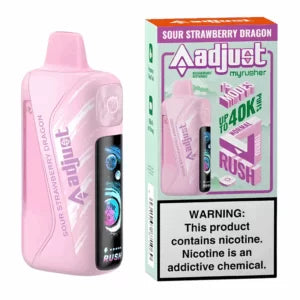 Adjust My Rusher Sour Strawberry Dragon