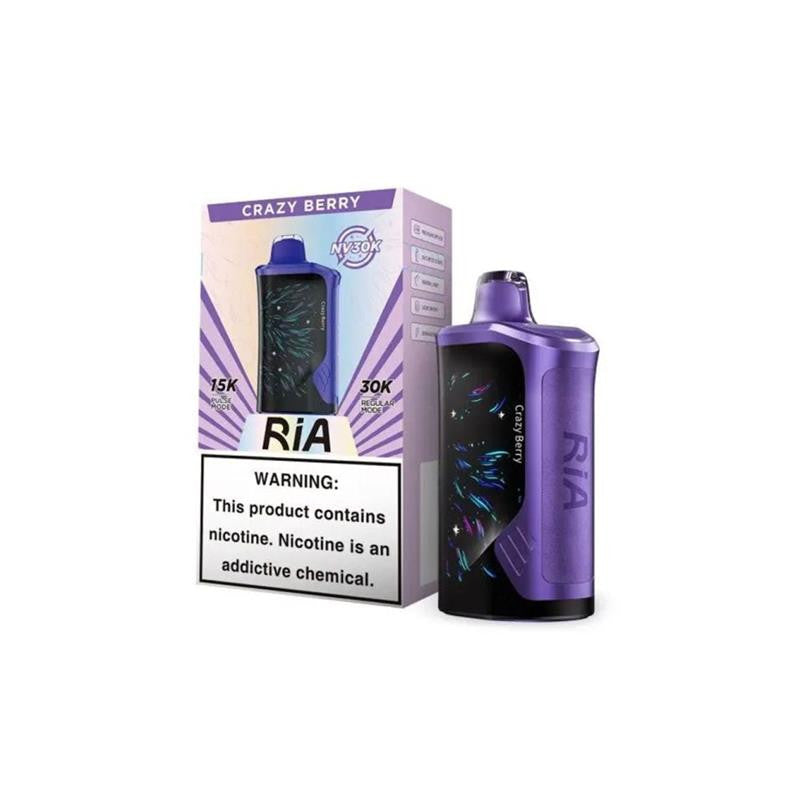 Geek Bar RIA 30k Crazy Berry  Press Vape