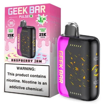 Geek Bar Pulse x 25k Raspberry Jam