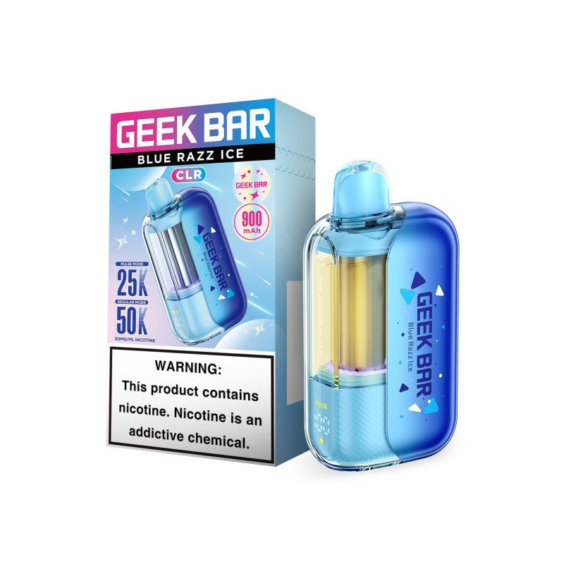 Geek Bar CLR Blue Razz ice