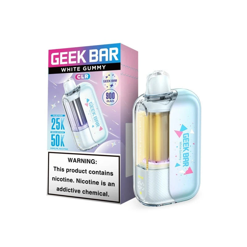 Geek Bar CLR White Gummy