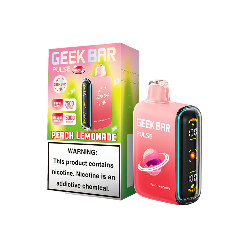 Geek Bar Pulse 15k Peach lemonade