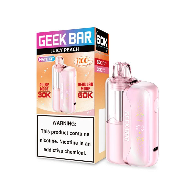 Geek Bar Mate Kit 60000 Puffs Juicy Peach