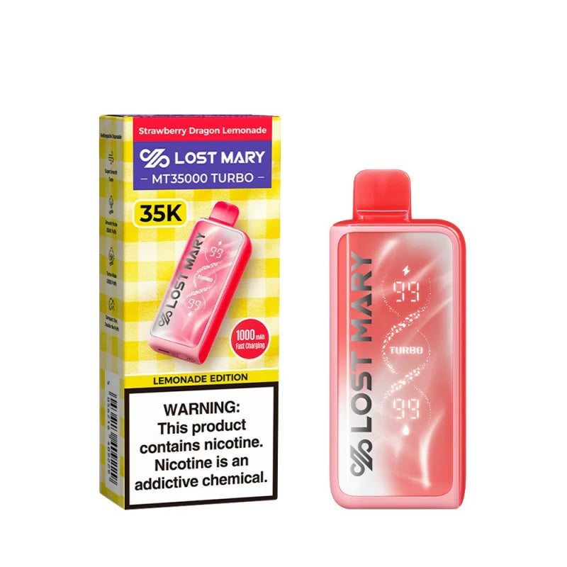 Lost Mary MT35000 Strawberry Dragon Lemonade