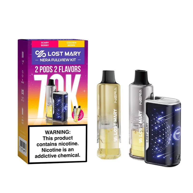 Lost Mary Nera Kit 70k - Scary Berry & Golden Berry