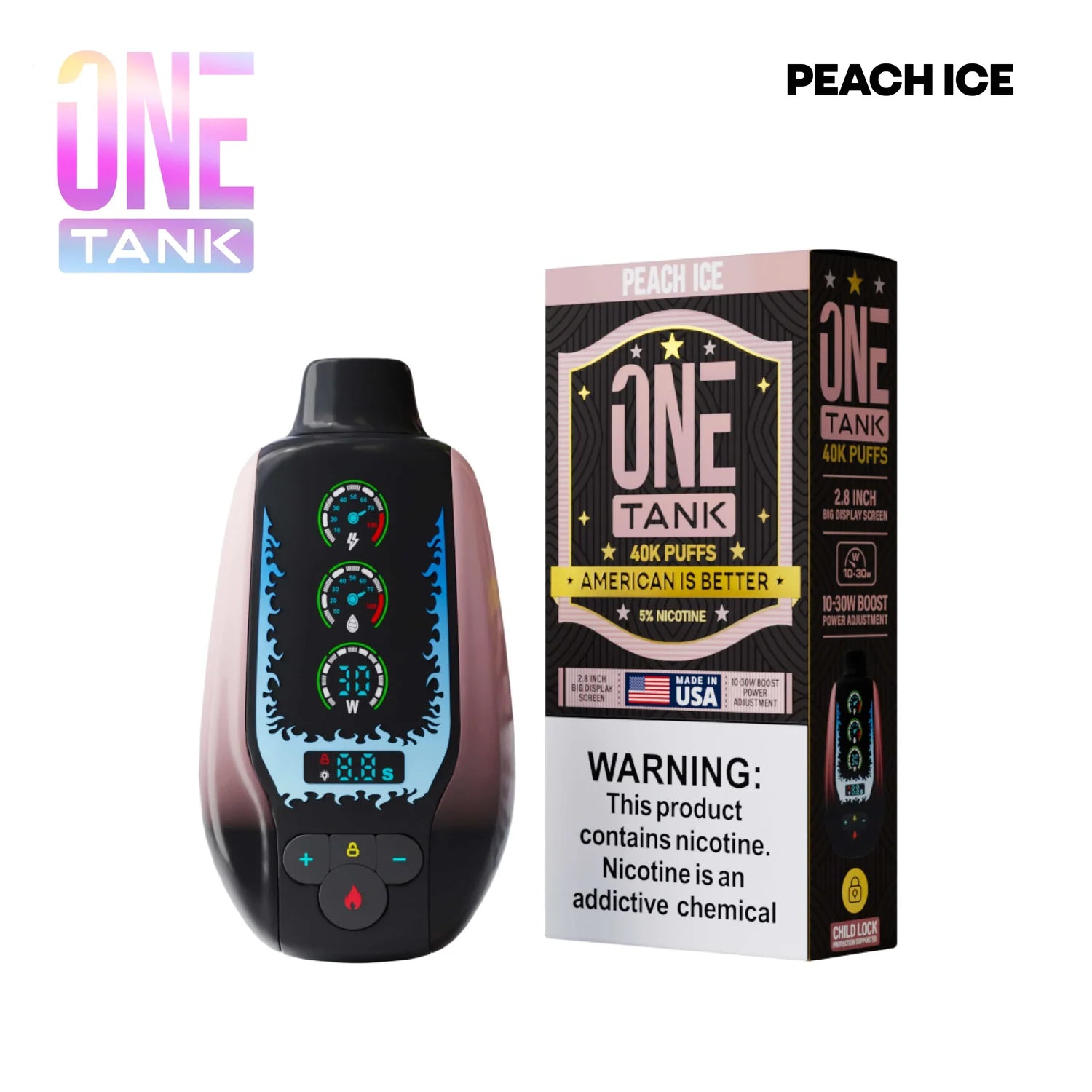 One Tank 40k Peach Ice