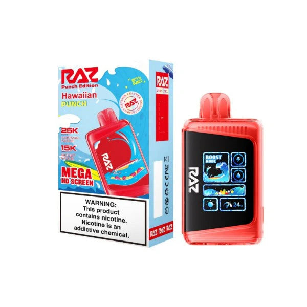 RAZ LTX 25K Hawaiian Punch Press Vape RAZ LTX 25K Hawaiian Punch Press Vape