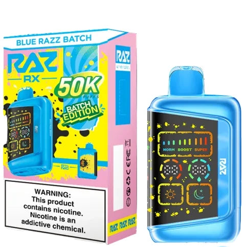 Raz 50k Blue Razz Batch