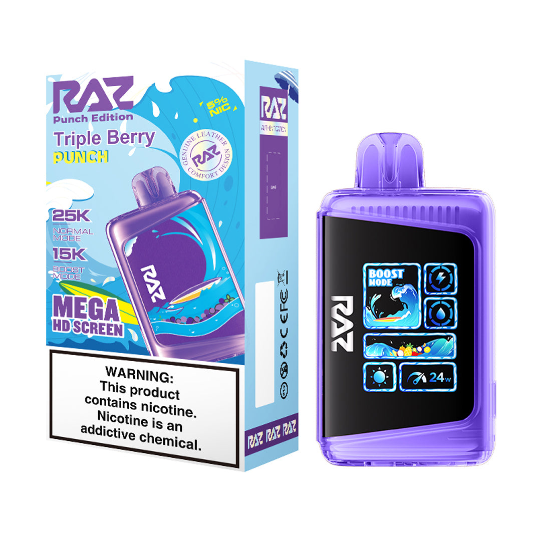 RAZ LTX 25K Triple Berry Punch