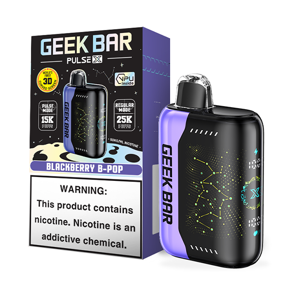 Geek Bar Pulse x 25k Blackberry B Burst