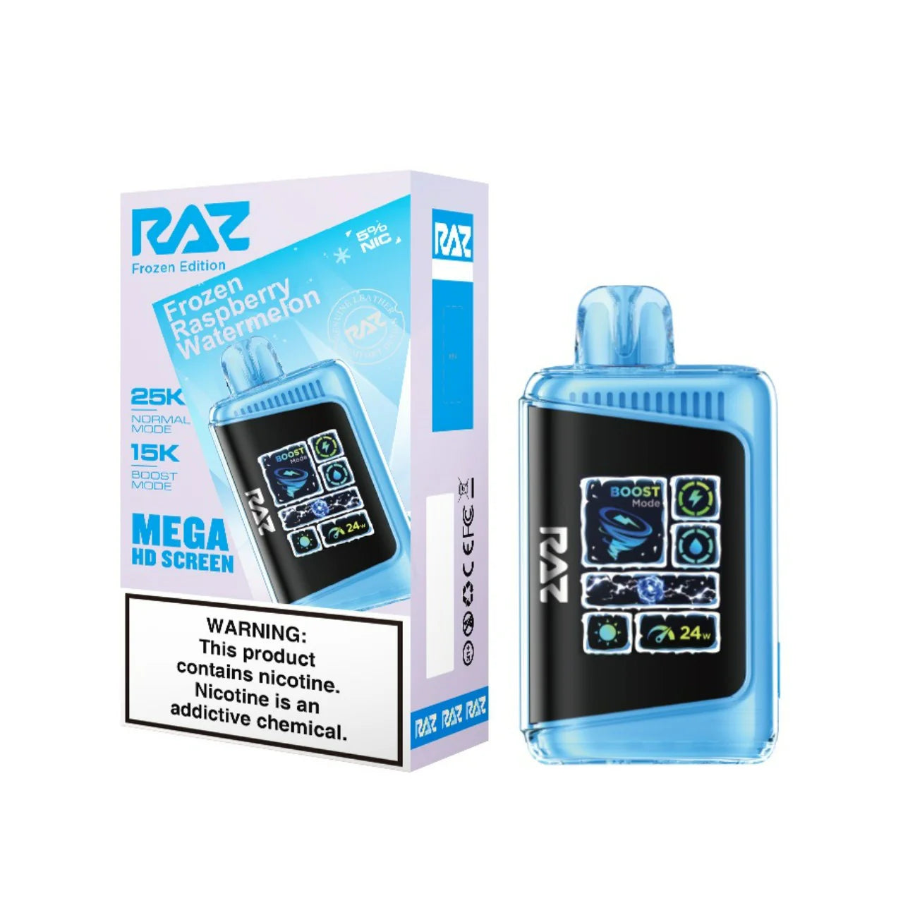 raz vape watermelon Watermelon Gush Pod Juice x RAZ Gush Salt 30ml ⋆ Vape Society Supply main image 1