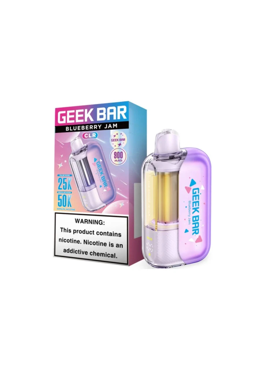 Geek Bar Clr Blueberry Jam