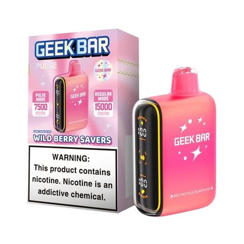 Geek Bar Pulse 15k Wild Berry Savers
