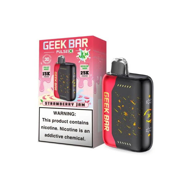 Geek Bar Pulse x 25k Strawberry Jam