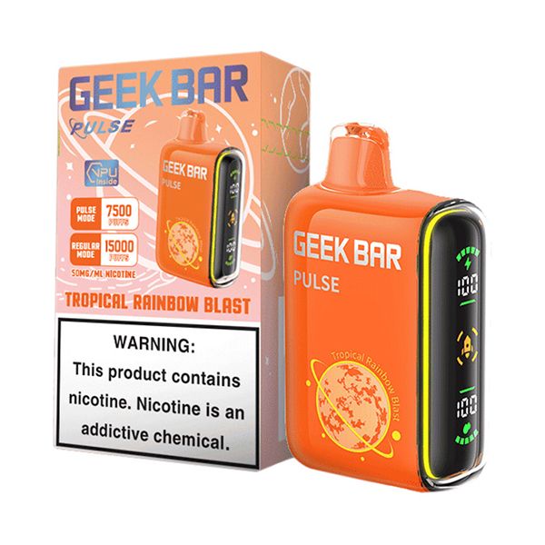 Geek Bar Pulse 15k Tropical Rainbow Blast