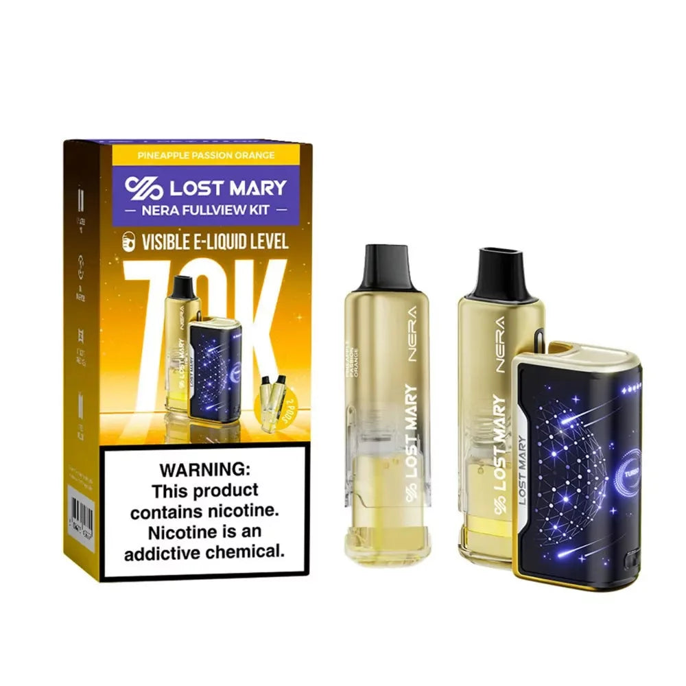 Lost Mary Nera Kit 70k - Pineapple Passion Orange