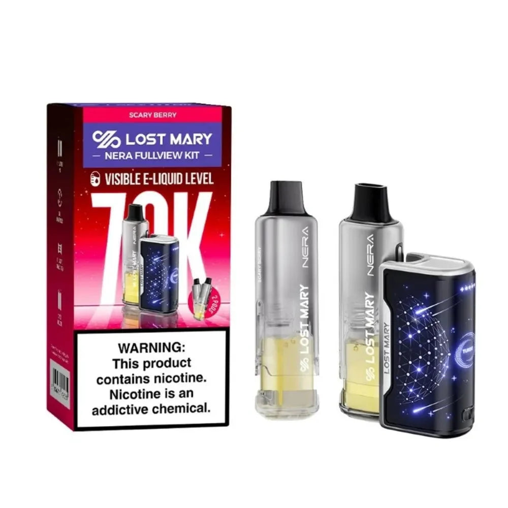 Lost Mary Nera Kit 70k - Scary Berry