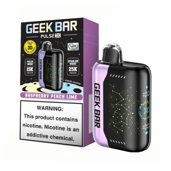 Geek Bar Pulse x 25k Raspberry Peach Lime