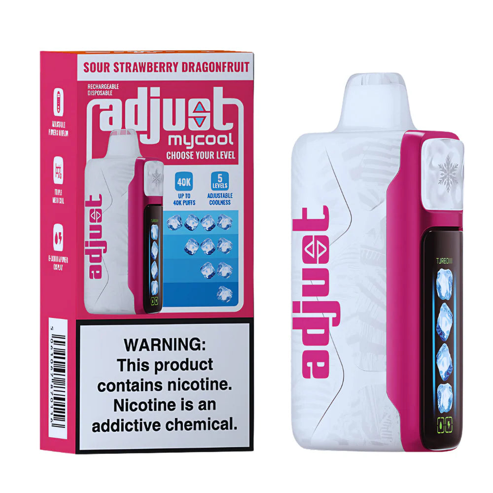 Adjust My Cool Sour Strawberry Dragonfruit