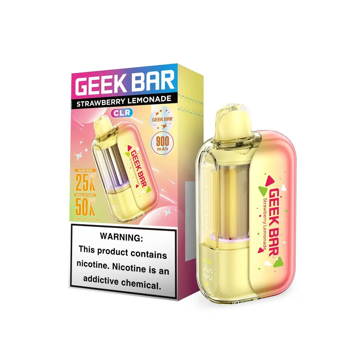 Geek Bar CLR Strawberry Lemonade