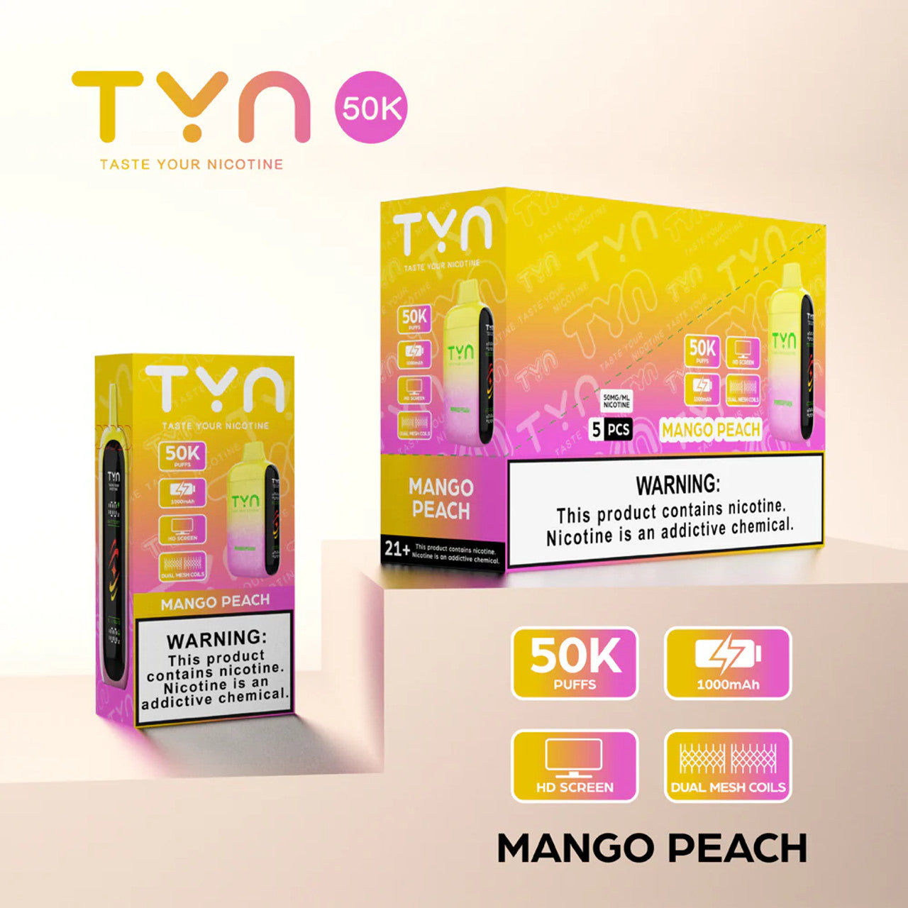 Tyn 50k Mango Peach