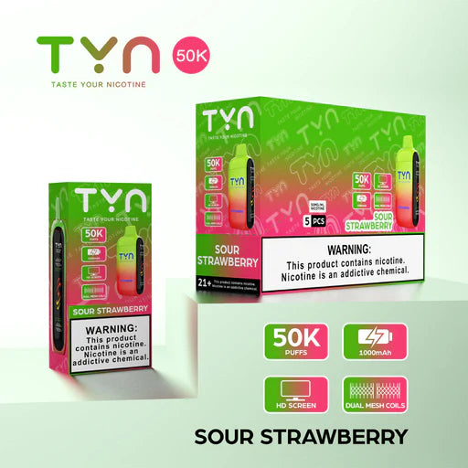 Tyn 50k Sour Strawberry