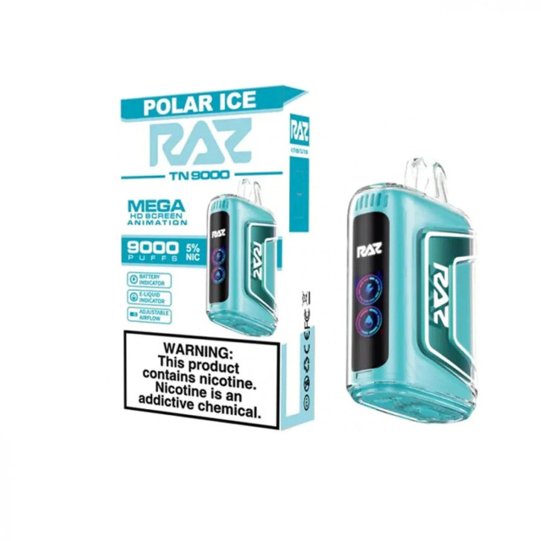 Raz 9000 - Polar Ice - TK PLUS