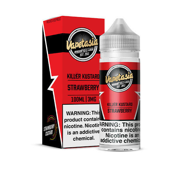 VAPETASIA - Killer Kustard Strawberry