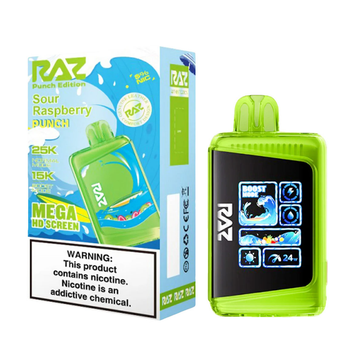 Raz Ltx 25k Sour raspberry Punch