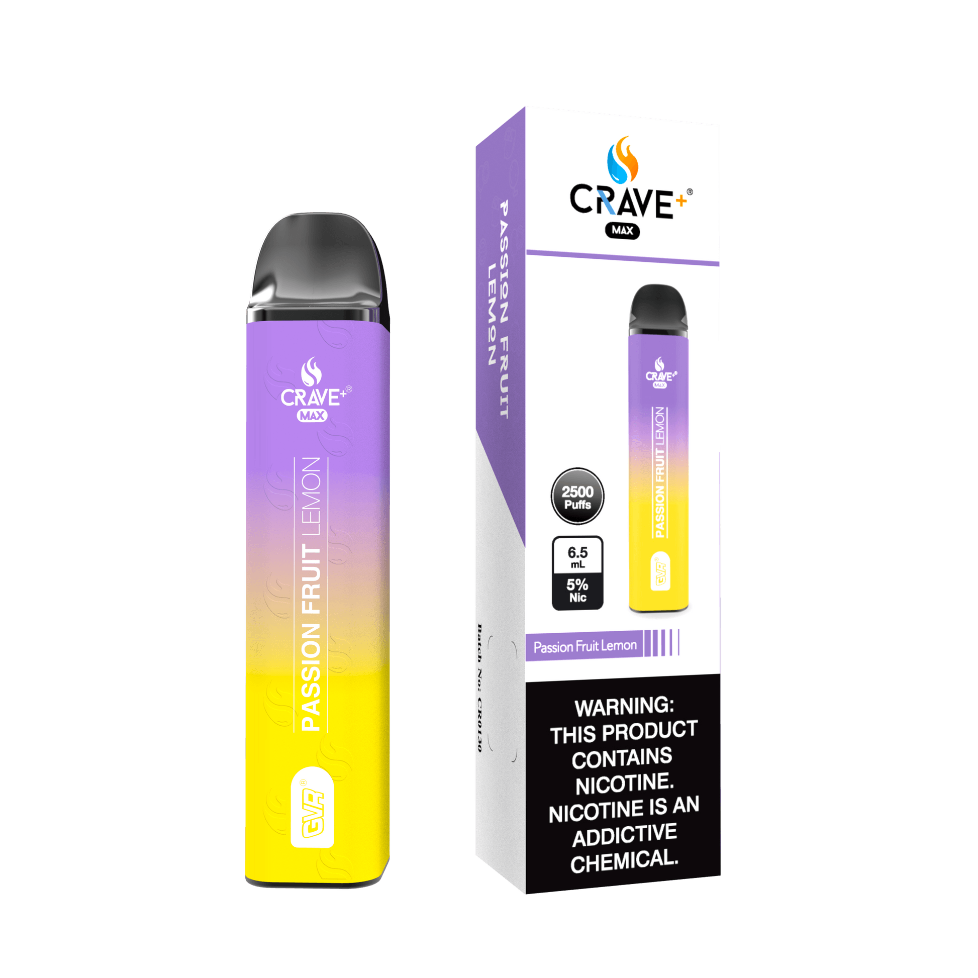 Crave Max 2500  Passionfruit Lemon