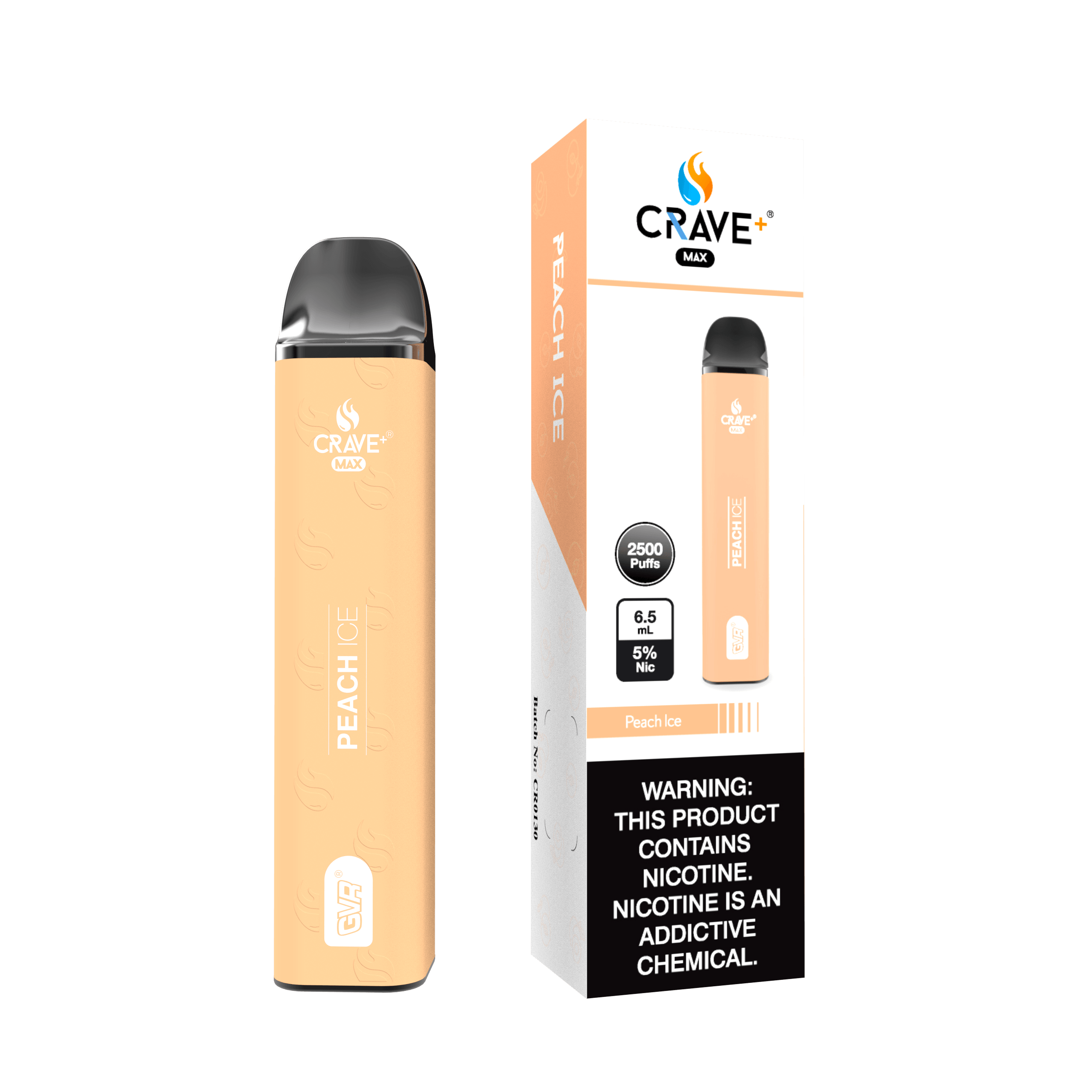 Crave Max 2500  Peach Ice