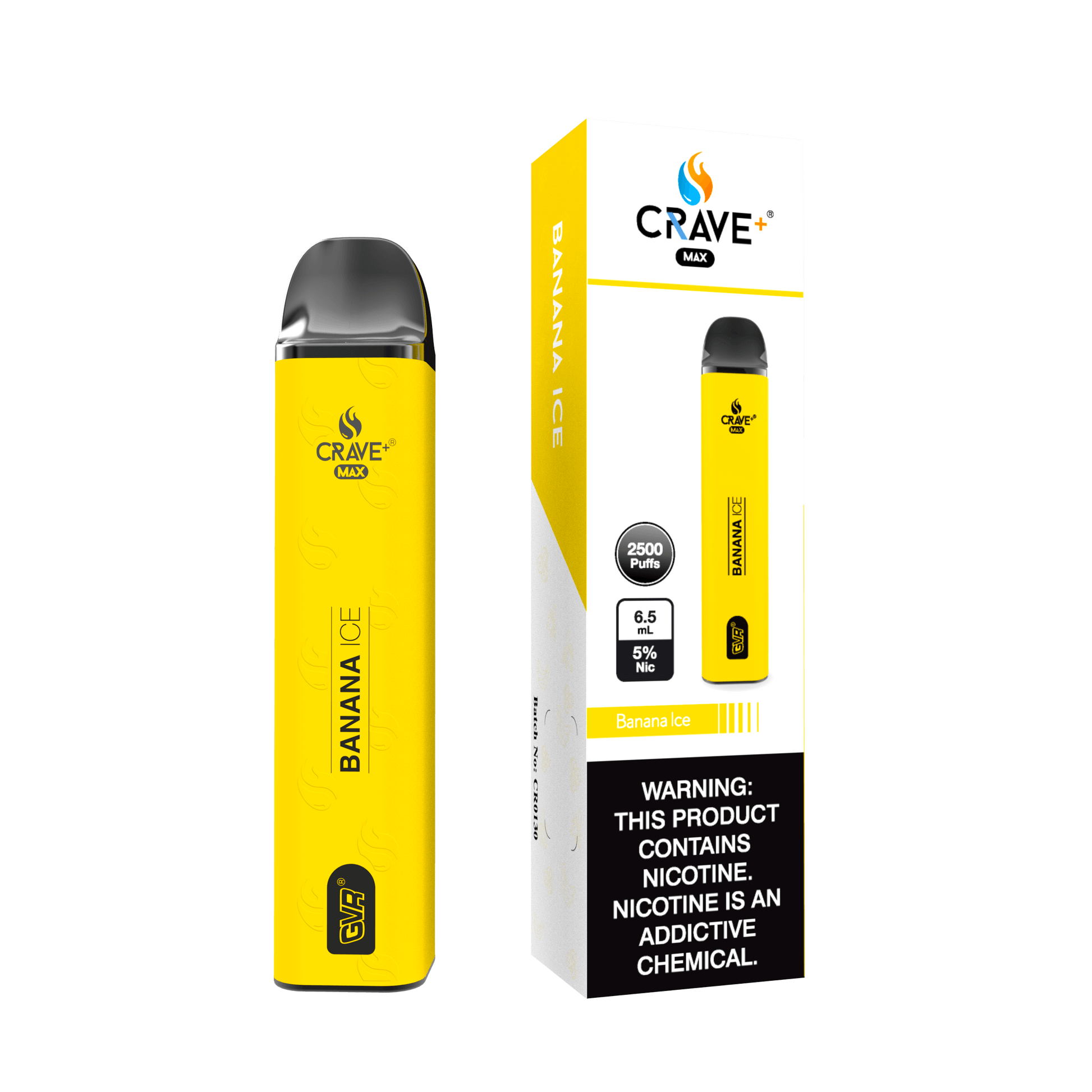 Crave Max 2500  Banana Ice