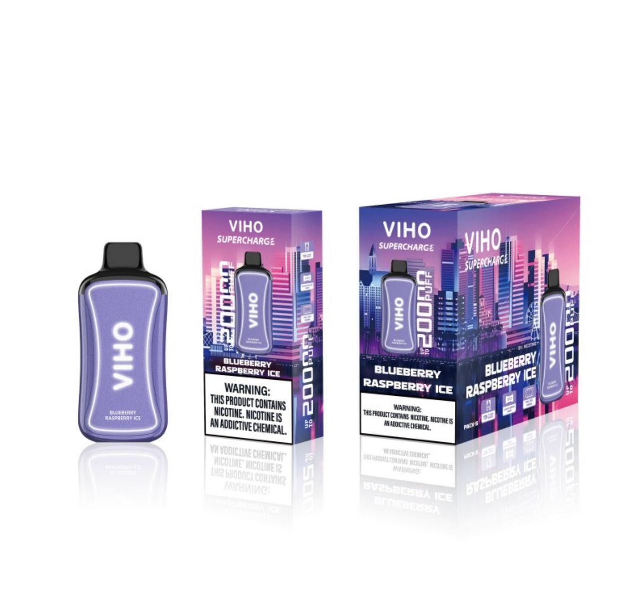 Viho Supercharge 20k - Blueberry Raspberry Ice - TK PLUS