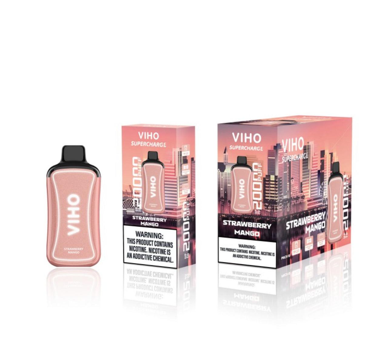 Viho Supercharge 20k - Strawberry Mango - TK PLUS