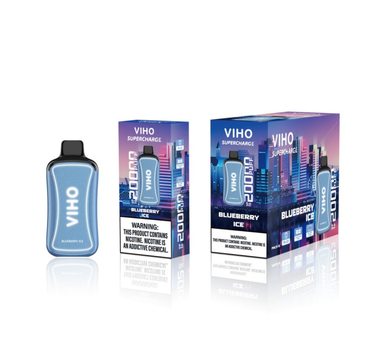 Viho Supercharge 20k - Blueberry Ice