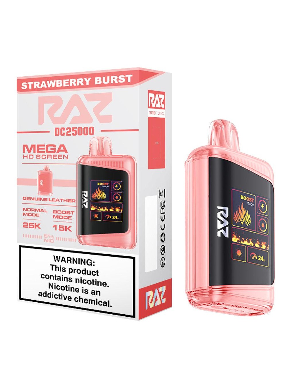 Raz DC25000  Strawberry Burst