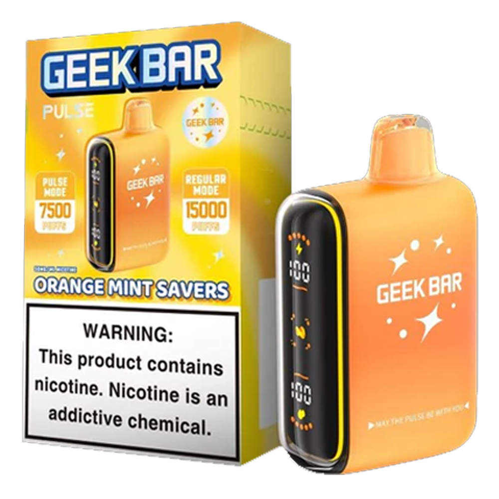 Geek Bar Pulse 15k Orange Mint Savers