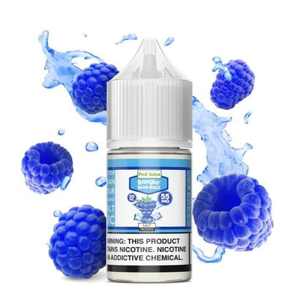 Pod Juice  Salts  -  Bangin Blue Razz