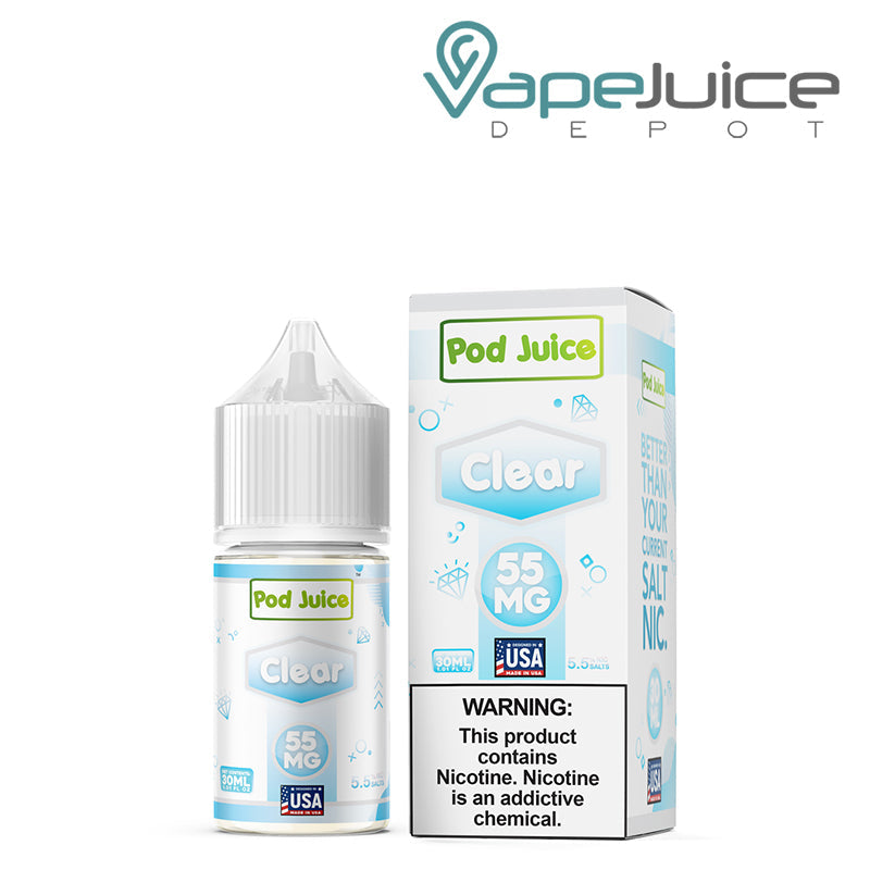 Pod Juice Salt Clear