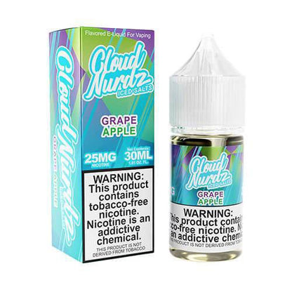 Cloud Nurdz Iced Salt Grape Apple