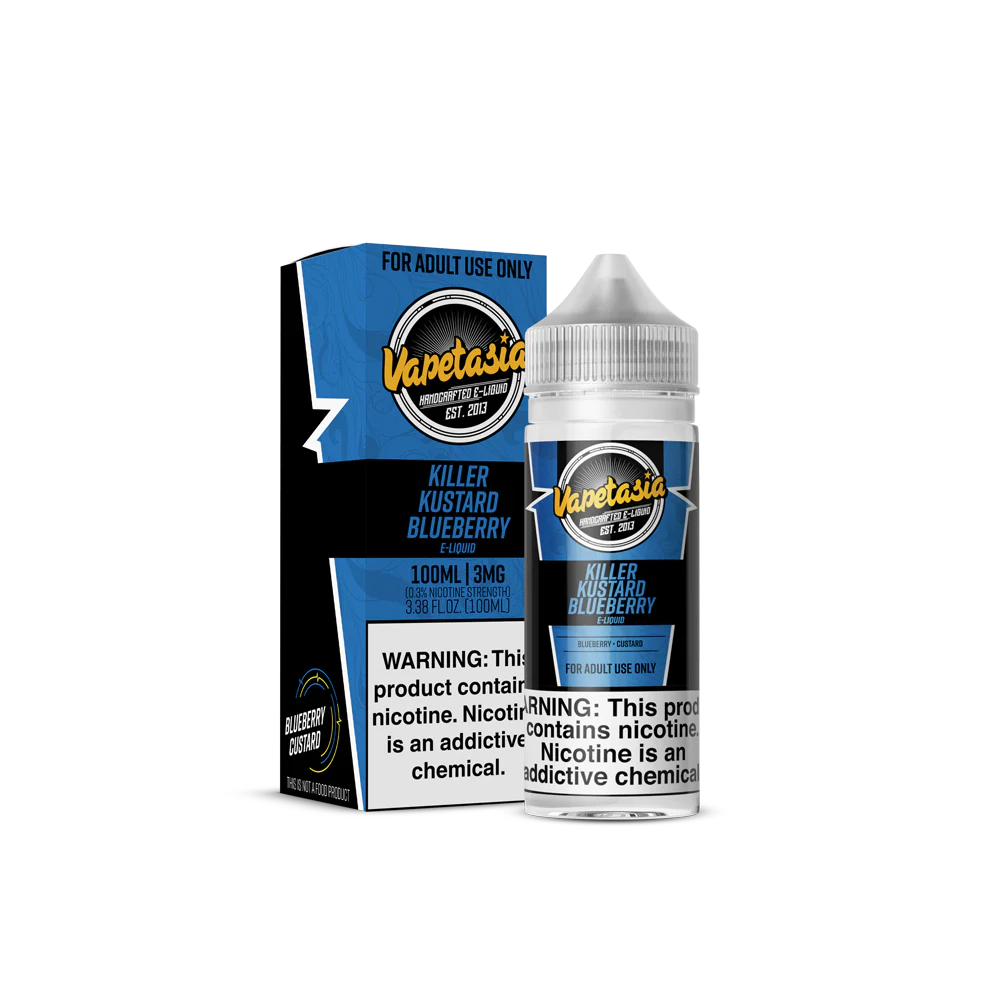 VAPETASIA - Killer Kustard Blueberry