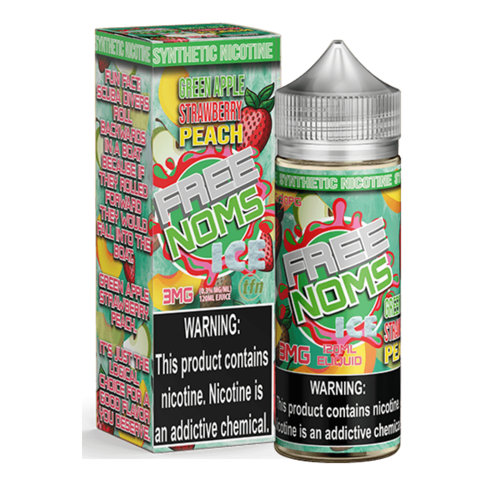 Nomenon Green Apple Strawberry Peach Ice