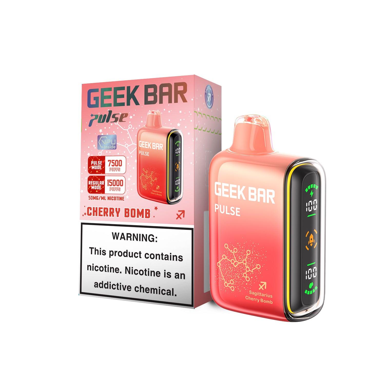 Geek Bar Pulse 15000 -  Cherry Bomb