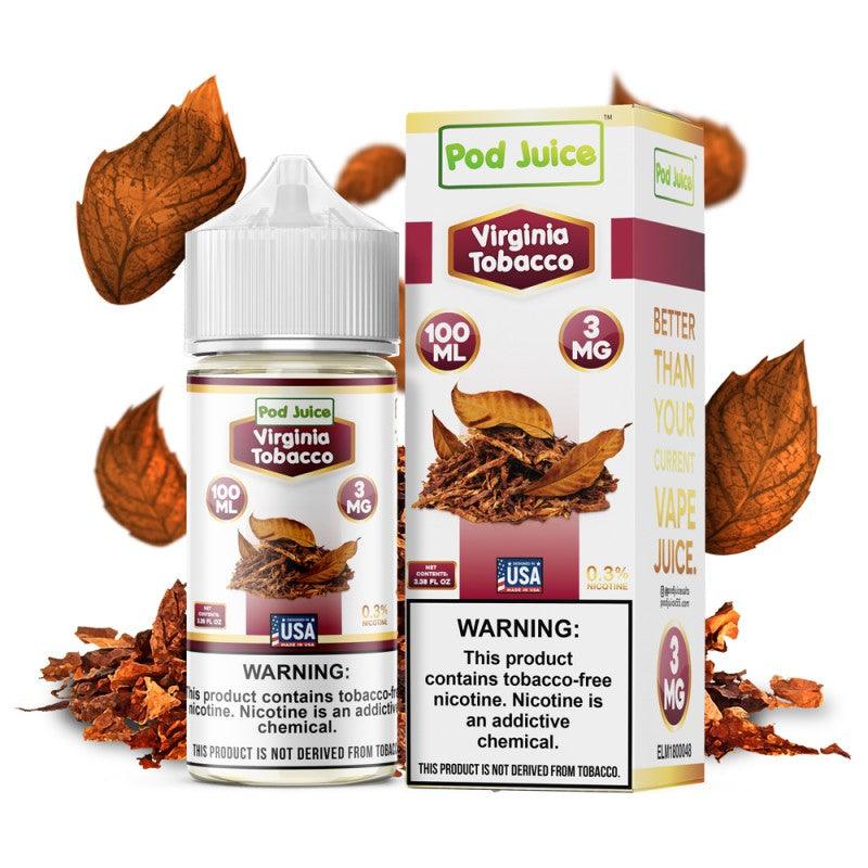 Pod Juice- Virginia Tobacco