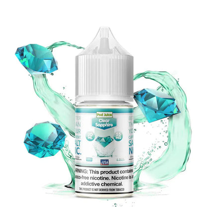 Pod Juice  Salts  - Clear Sapphire