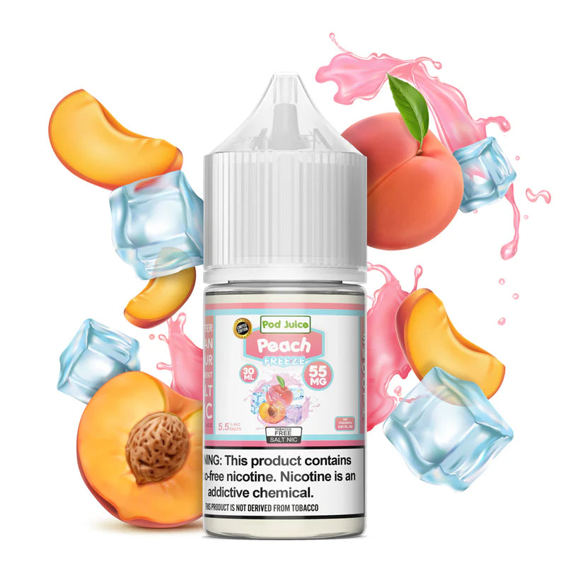 Pod Juice  Salts  -  Peach Freeze