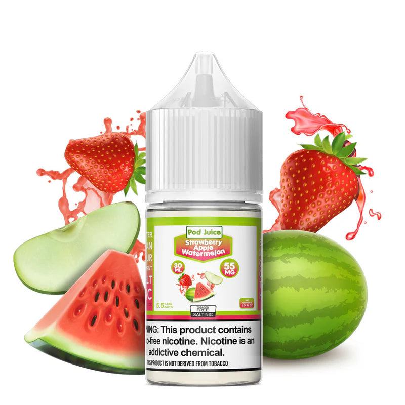 Pod Juice  Salts  -Strawberry Watermelon Apple