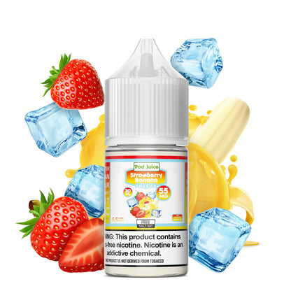 Pod Juice  Salts  - Banana Strawberry Freeze