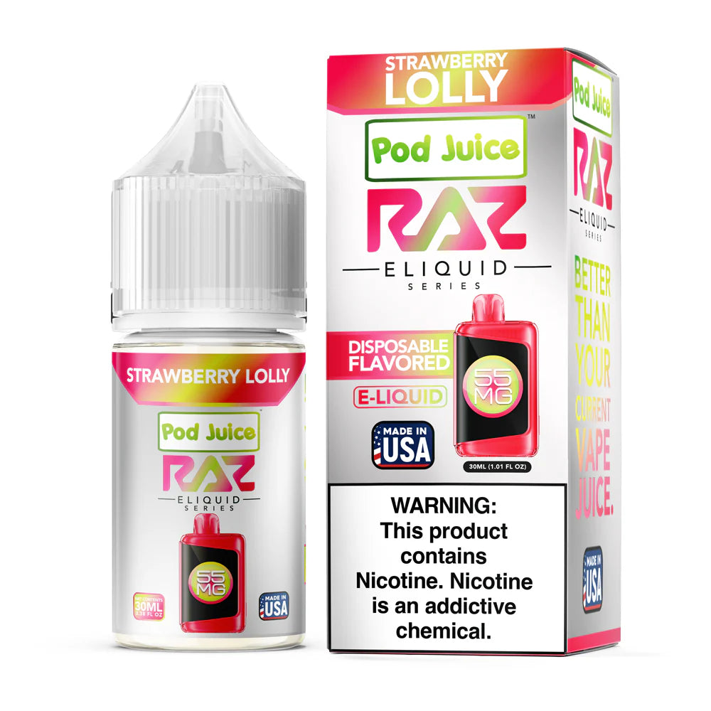 Pod Juice - Strawberry Lolly